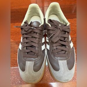 Adidas Samba Brown and Tan